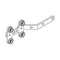 Metal Overlap Arm for 1280/3900 Tracks