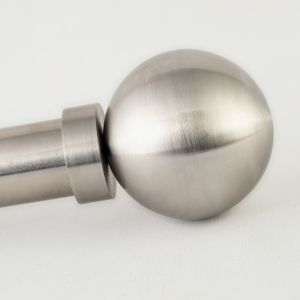 Ball Finial with Collar Bradbury Curtain Pole