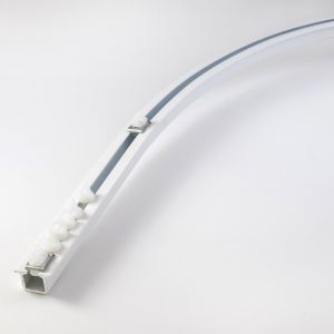 Silent Gliss 6243 Uncorded Metal Recess Curtain Track
