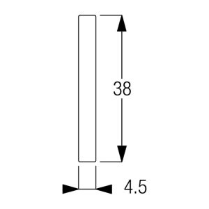 Bottom Weight Bar (4m lengths)
