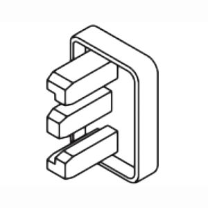 Endcover for 2211 Velcro Profile