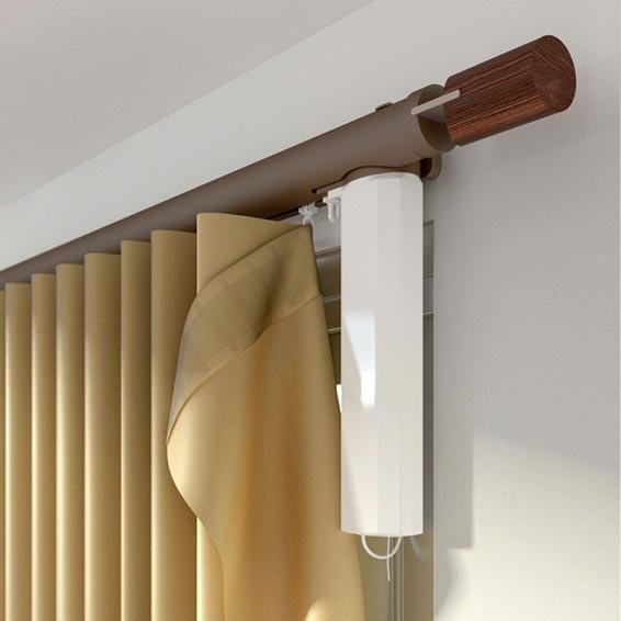 Electric curtain tracks & poles