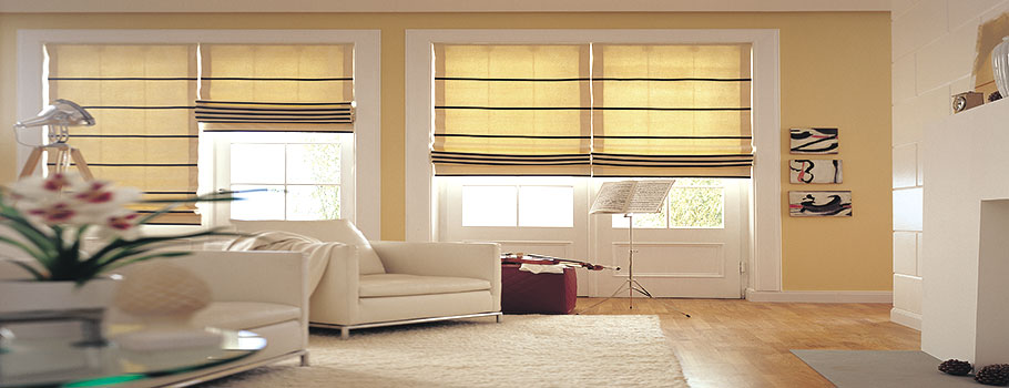 Silent Gliss Roman Blinds